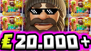 BIGGER BASS BONANZA 🐟 SLOT MAX BET 4 SCATTER BONUS 😱 PAYS OVER €20.000 OMG‼️ *** MEGA BIG WIN ***