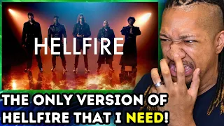 Reaction to HELLFIRE - VoicePlay (acapella) ft J.None