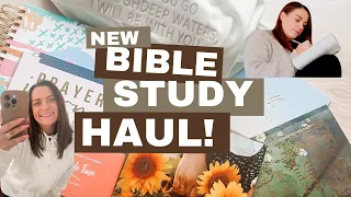 Bible Study Goodies Haul