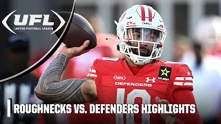 Houston Roughnecks vs. D.C. Defenders | UFL Highlights