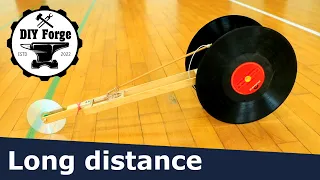 Mousetrap car long distance in action