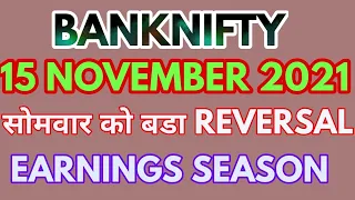 Bank Nifty Prediction Analysis for 15-Nov-2021 | banknifty options for tomorrow | MONDAY