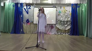 Ева Калтыгина с песней "Аллилуйя" на конкурсе «Голос. Дети». Финал