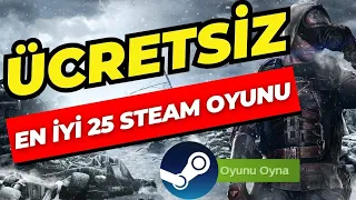 BEDAVA EN İYİ 25 STEAM OYUNU! | Oynaması Ücretsiz Steam Oyunları! | Steam Beleş Oyun Önerileri 2023!