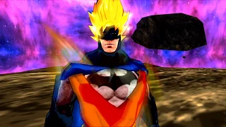 Goku and Batman FUSION | Batkuman vs Thanos | DBZ Tenkaichi 3 (MOD)