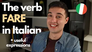 The MOST Common Verb in Italian (FARE) + Useful Expressions | Italian Language Lessons For Beginners