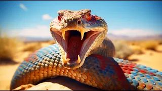 Ужасающе прекрасные! Самые опасные и красивые змеи в мире! От них нужно бежать как можно дальше!