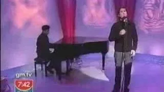 josh groban interview and song