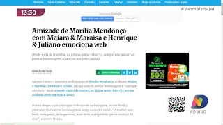 Amizade de Marília Mendonça com Maiara & Maraisa e Henrique & Juliano