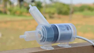 Build Water Pump From Syringe