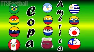 Copa América Brasil 2019 COUNTRYBALLS PREDICCIÓN | TTSports