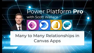 Many to Many Relationships in Canvas Apps