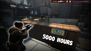 What 5000 HOURS of CSGO looks like