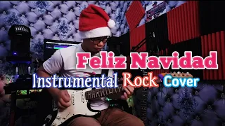 Feliz Navidad - Guitar Cover - Rock Version (Andin)