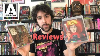 EDGE OF THE AXE (1988) and DEADLY MANOR (1989) Blu Ray Reviews - Arrow Video