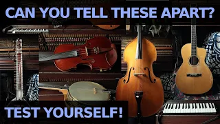Can you guess these instruments by their sound?