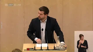 Michael Bernhard (NEOS) über die hohe Bodenversiegelung in Österreich