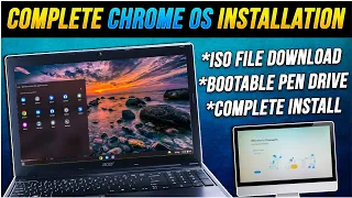 How to Install Chrome OS in Any Pc/Laptop 2023🌟Best OS For Low End PC⚡Make your Old Pc/Laptop Useful