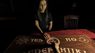 The Ouija Board | Short Indie Horror Game (Good & Bad Ending)