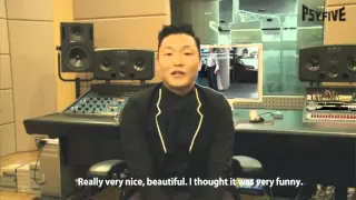 Interview Psy about belgian parody on "Daddy"