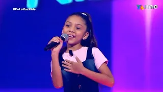 Yuneisis Mena - De Mi Enamórate | Audiciones a ciegas de La voz kids México 2022