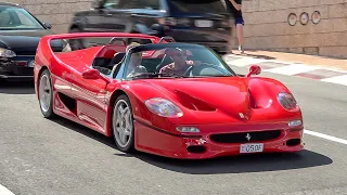 Supercars in Monaco 2022 - VOL. 32 (F50, Ford GT, LaFerrari, Mansory S63, 2x Chiron, 918 Spyder)