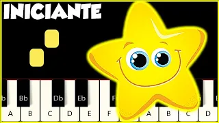 ⭐BRILHA BRILHA ESTRELINHA - PIANO TUTORIAL INICIANTE