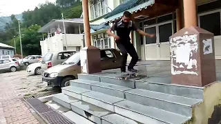 ollie 5 stairs #shorts