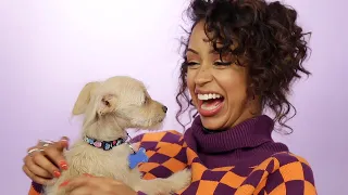 Liza Koshy Plays With Puppies While Answering Fan Questions