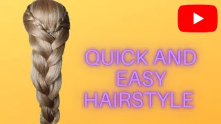 quick and easy hairstyle 🤍 || supriya