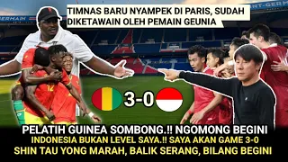 VIRAL.!! PELATIH GUINEA BIKIN EMOSI INDONESIA..!! PEMAIN GEUNIA BERI ANCAMAN KE TIMNAS GARUDA