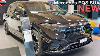 All New MERCEDES-BENZ ESQ 580 SUV 2024 - LUXURY SUV, exterior & interior