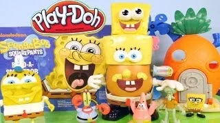 Spongebob Squarepants Play Doh Mr Potato Head Playset Spudbob Builder By Disney Cars Toy Club