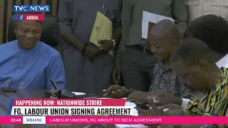 BREAKING: FG, Labour Unions Reach Agrement On New Minimum Wage