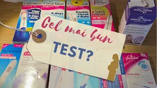 Test pozitiv câteva zile dupa concepție | PREGNANCY TESTS CHALLENGE | test sarcina