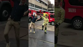 Firefighters dances 👨‍🚒 🚒 #shorts #firefighter