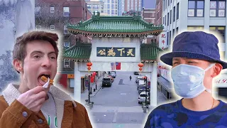 I Ate at EVERY Restaurant in BOSTON'S CHINATOWN! (Boston Chinatown Food Crawl/Tour!)