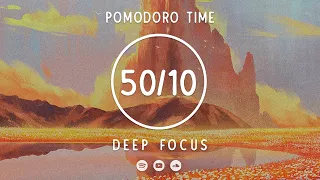 50 Minute Timer 📚 3 Hours Study Music 📚 Lofi Pomodoro Timer 50/10 📚 3 x 50 min
