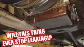 Fixing TH350 Transmission Pan Leak (will it finally stop leaking!?)