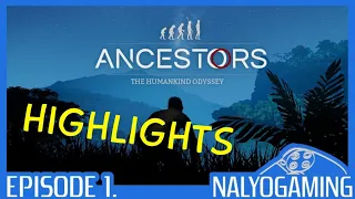 ANCESTORS: THE HUMANKIND ODYSSEY, PS4 Gameplay Episode 1. *HIGHLIGHTS*