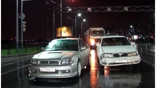 По вине пешехода разбиты три машины в Хабаровске.MestoproTV