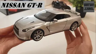 Unboxing 2009 Nissan GT-R Maisto 1/24 Diecast