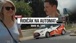 V PROTISMĚRU NA KRUHÁČI | DAVID ZKOUŠÍ MANUÁL | ŘIDIČÁK NA AUTOMAT | JAK NA AUTOŠKOLU