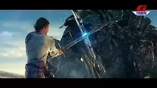 Best scene of Transformers The Last Knight  _ cade yeager holded the gurdian knight's sword