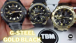 G Steel Gold Black by Matej, recenzja G Shock - GST-B100GB-1A9ER GST-B400GB-1A9ER GST-B500BD-1A9ER