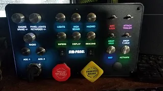 REVIEW SIM-PANEL NOT A.S.P. BUTTON BOX ATS ETS2 AMERICAN TRUCK SIMULATOR