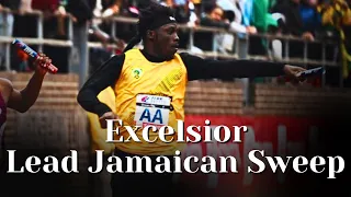 Excelsior Eagles Lead Jamaican 4x100m 1-2-3 | Women 4x100m Beaten By Spain | Men 4x100m Win