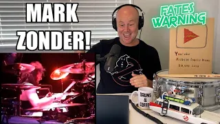 Drum Teacher Reaction: MARK ZONDER | Fates Warning - 'Life in Still Water'