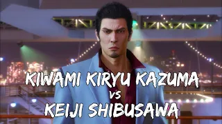 Yakuza 0 - Kiwami Kiryu Kazuma vs Keiji Shibusawa (Final Phase) (HARD) (Tiger Drops)