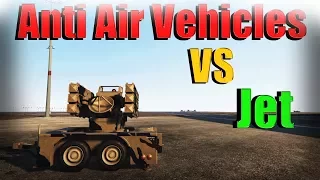 Gta 5 Online | Anti Aircraft Vehicles Vs Jets - Chernobog, APC SAM, And More